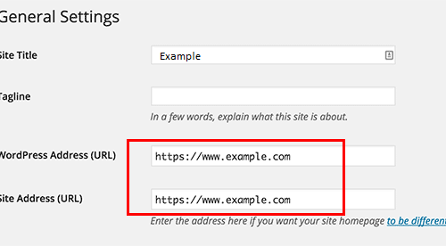 WordPress-HTTPS-urls