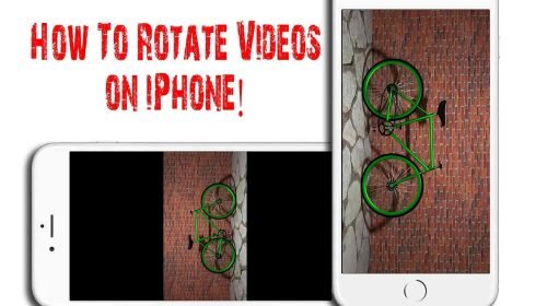 rotate videos on iphone
