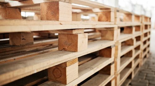 wooden pallets