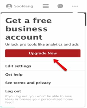 To Upgrade Your Pinterest Account to Business