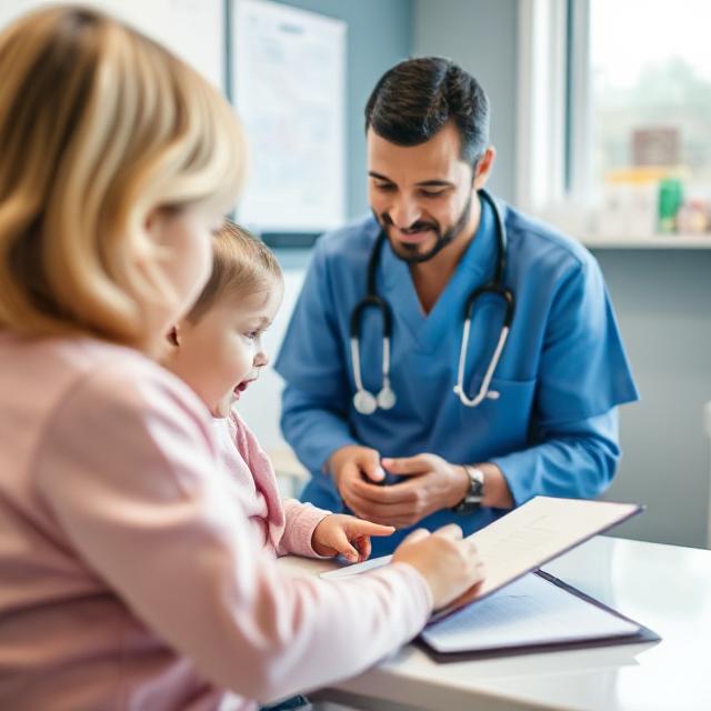 Contact the child’s doctor