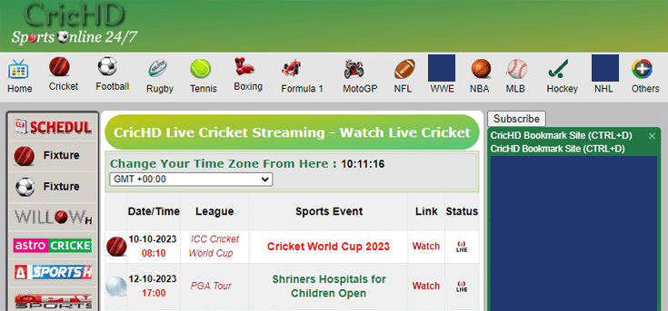 CricHD