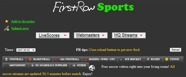 FirstRow Sports