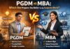 PGDM vs MBA: Which One Prepares You Better for the Corporate World? PGDM vs MBA